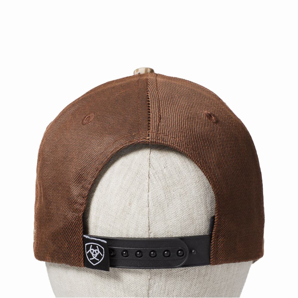 Ariat Patriot Snapback Hatt Herr Bruna | 970-NGRZEB