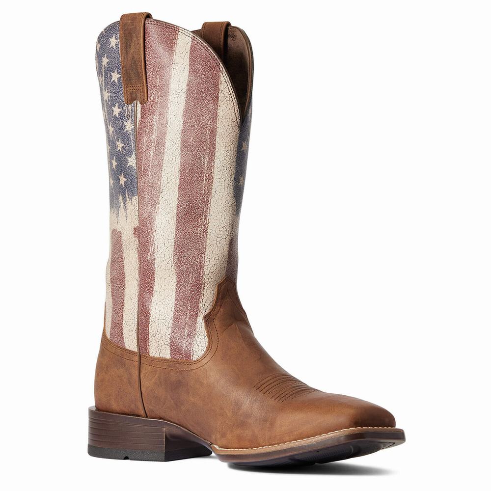 Ariat Patriot Ultra Western Stövlar Herr Olika Färger | 642-ODJSAE