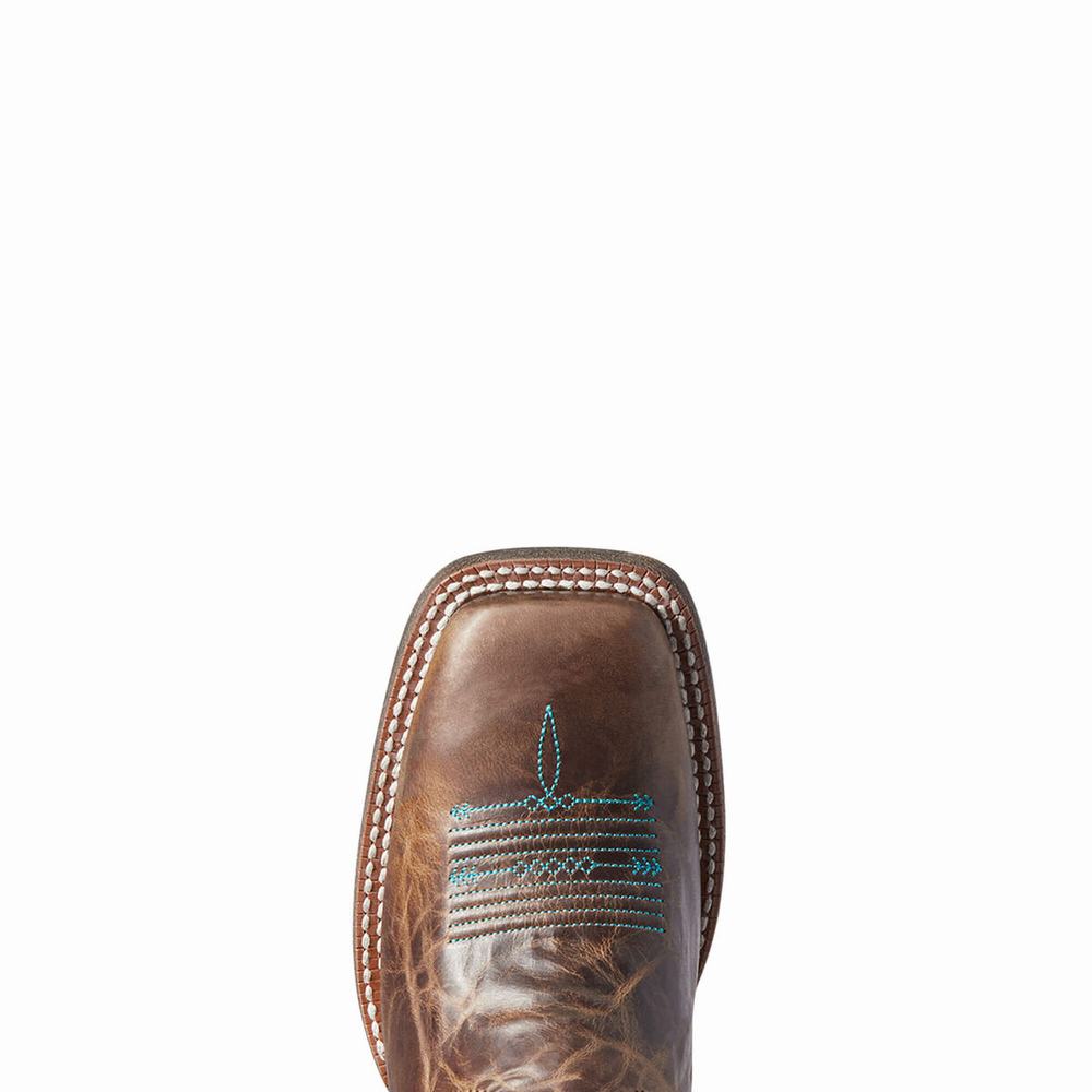 Ariat Pendleton Circuit Savanna Western Stövlar Dam Bruna | 587-IPOEGD