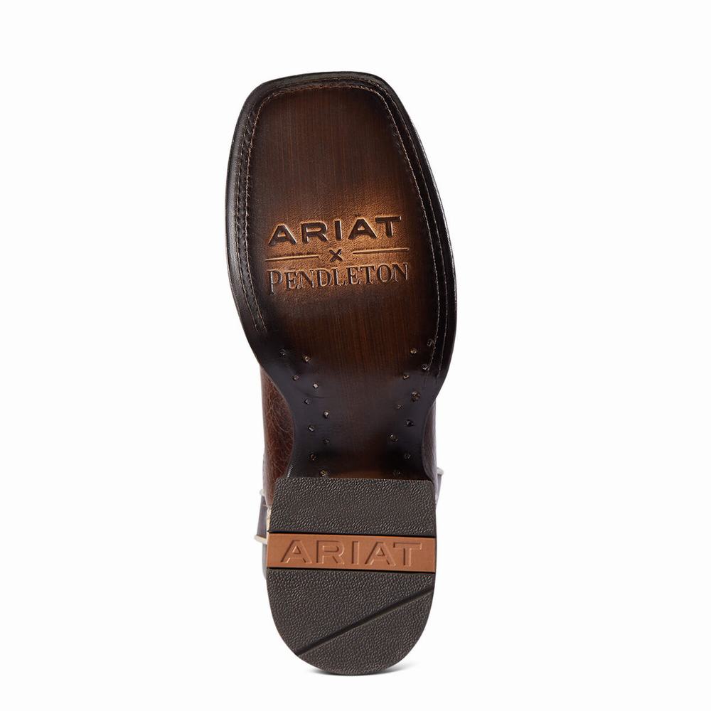 Ariat Pendleton Circuit Savanna Western Stövlar Dam Olika Färger | 625-XWBMTL