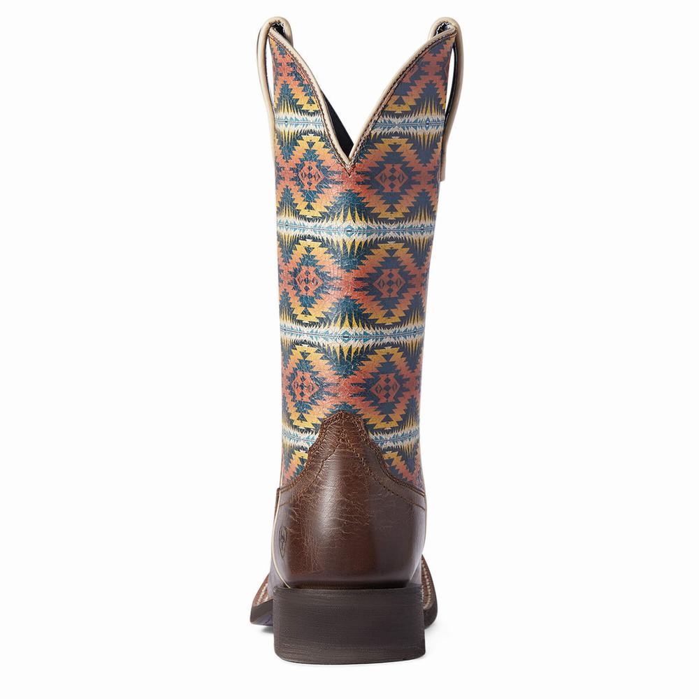 Ariat Pendleton Circuit Savanna Western Stövlar Dam Olika Färger | 625-XWBMTL