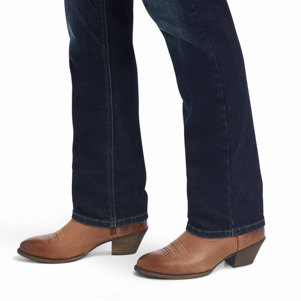 Ariat Premium High Rise Stretch Straight Jeans Dam Olika Färger | 419-APMDUW