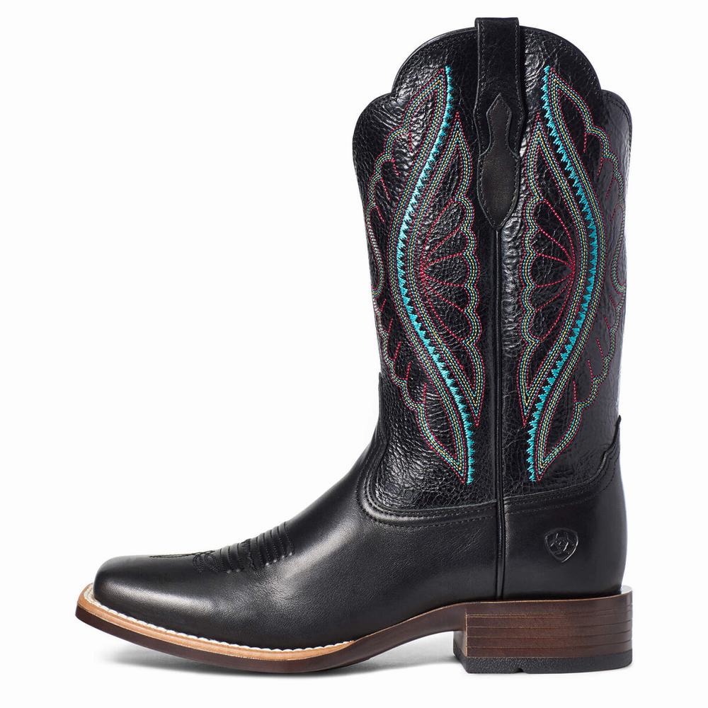 Ariat PrimeTime Western Stövlar Dam Svarta | 270-DOMCAU