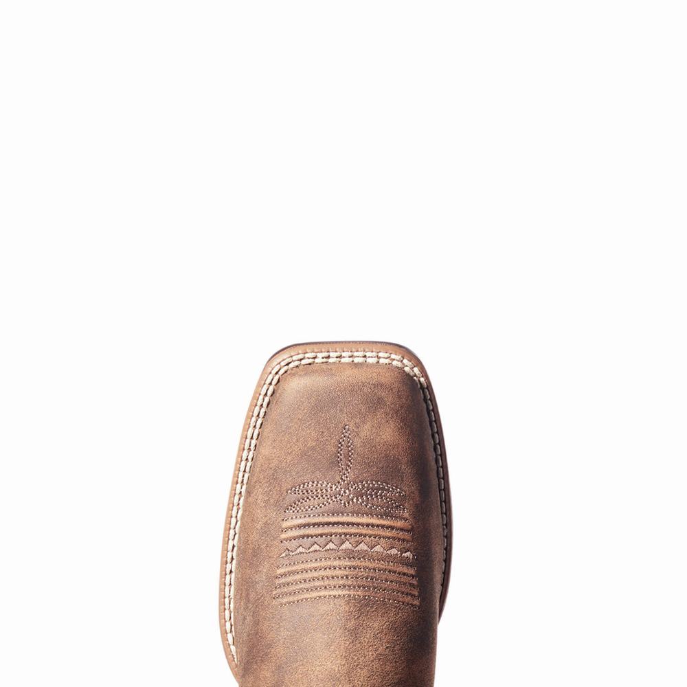 Ariat Primetime EZ Zip Western Stövlar Dam Bruna | 309-TOAWXH