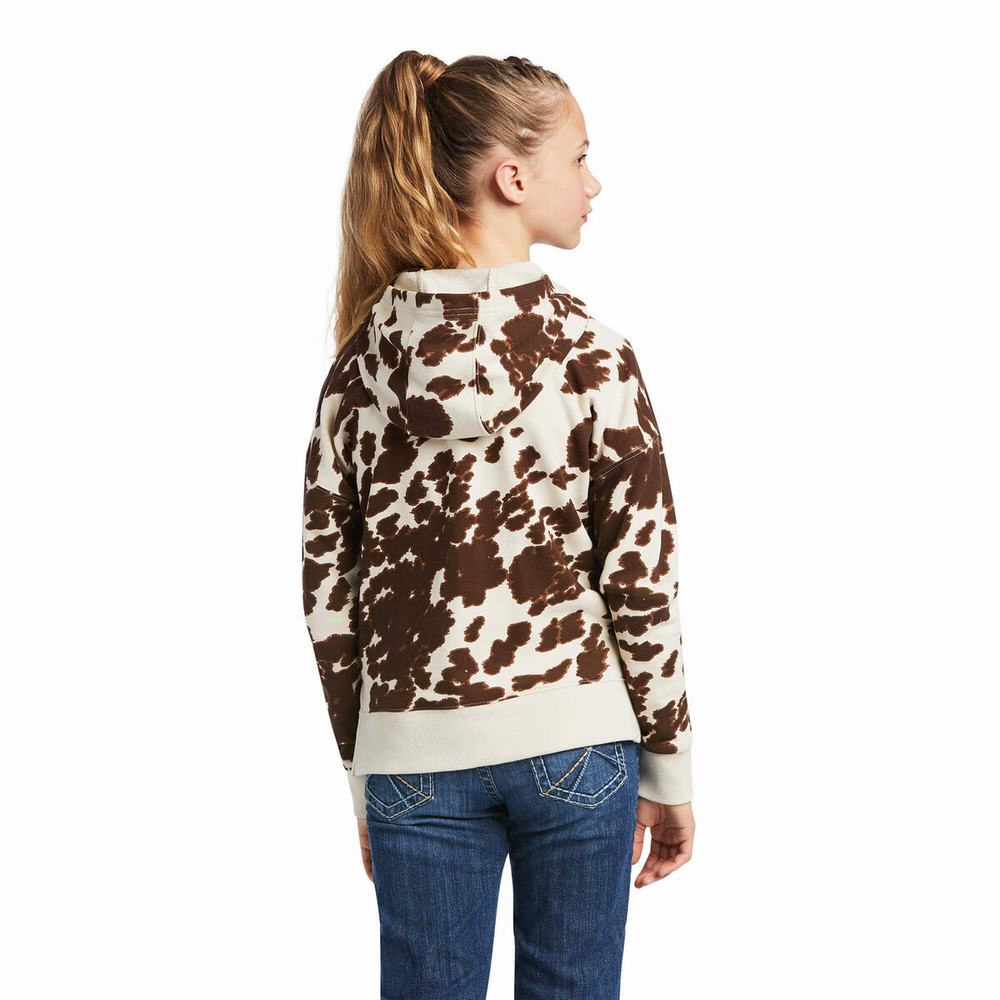 Ariat REAL Pony Hoodie Barn Olika Färger | 269-KTDQBU