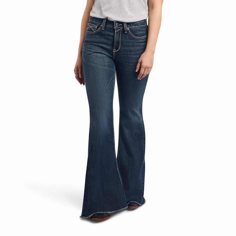 Ariat R.E.A.L. High Rise Zinnia Extreme Skinny Jeans Dam Blå | 609-WSEZNH