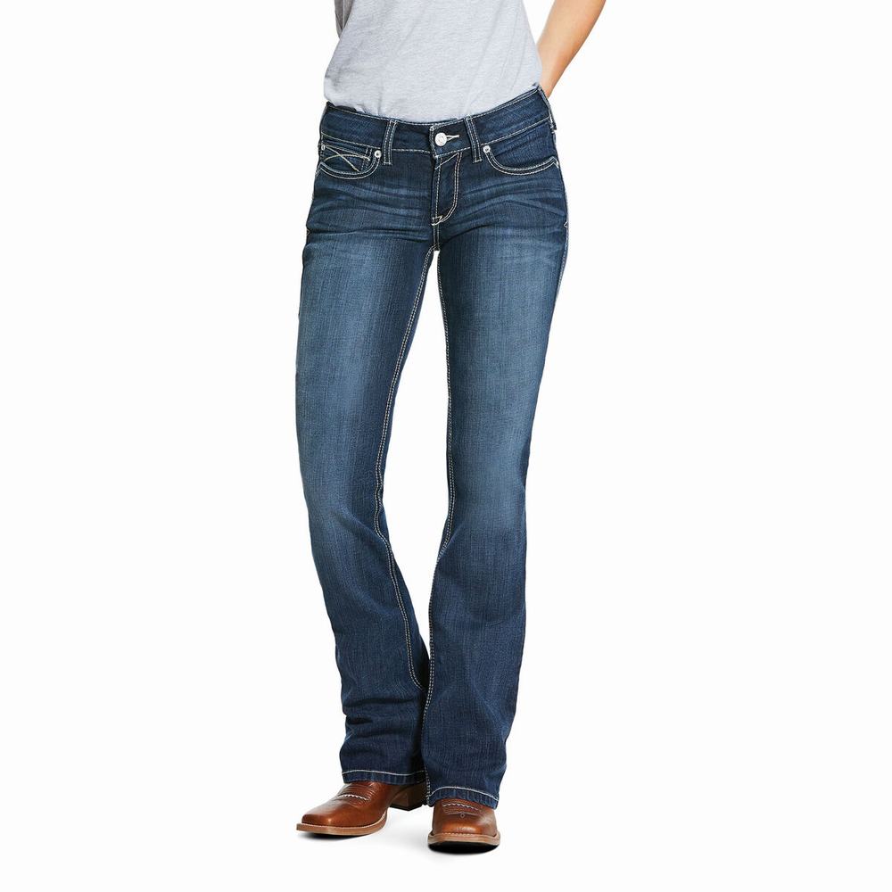 Ariat R.E.A.L. Mid Rise Arrow Fit Stretch Shayla Cut Skinny Jeans Dam Olika Färger | 416-JVDOMC