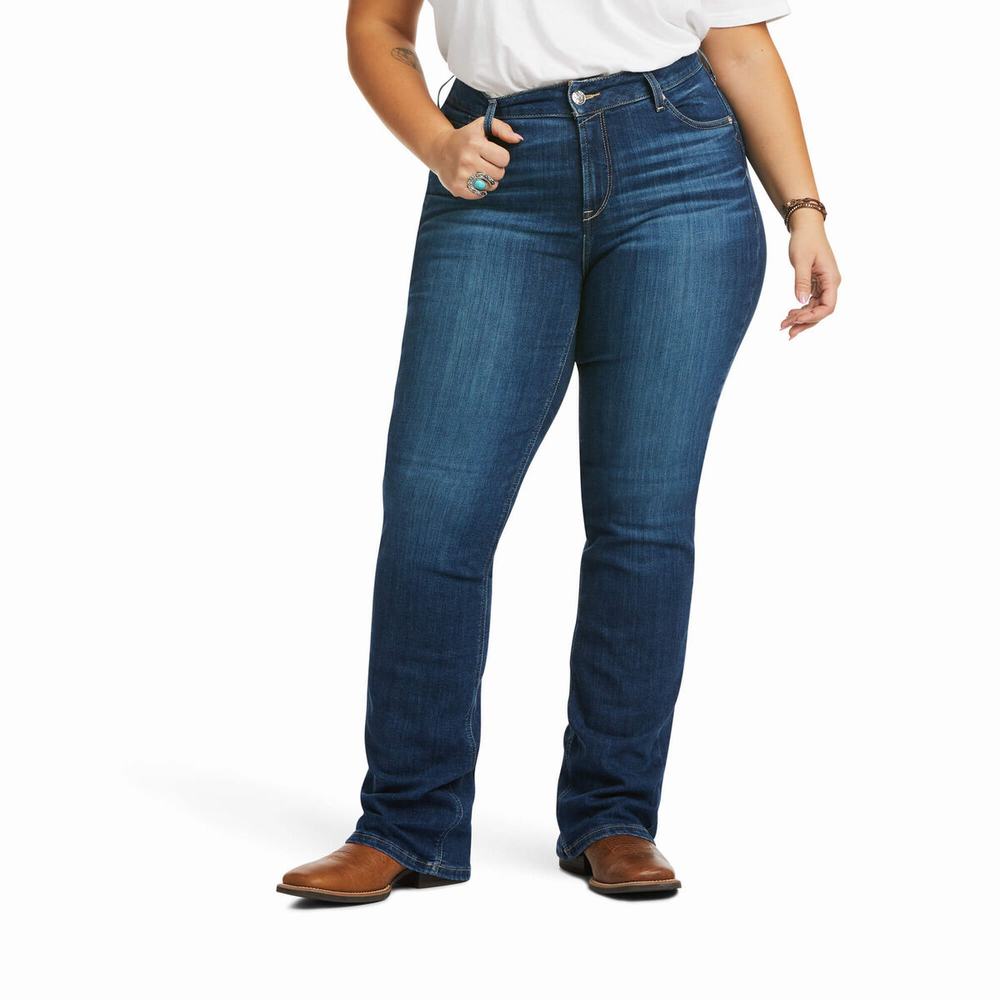 Ariat R.E.A.L. Perfect Rise Abby Straight Jeans Dam Olika Färger | 546-WPMSVX