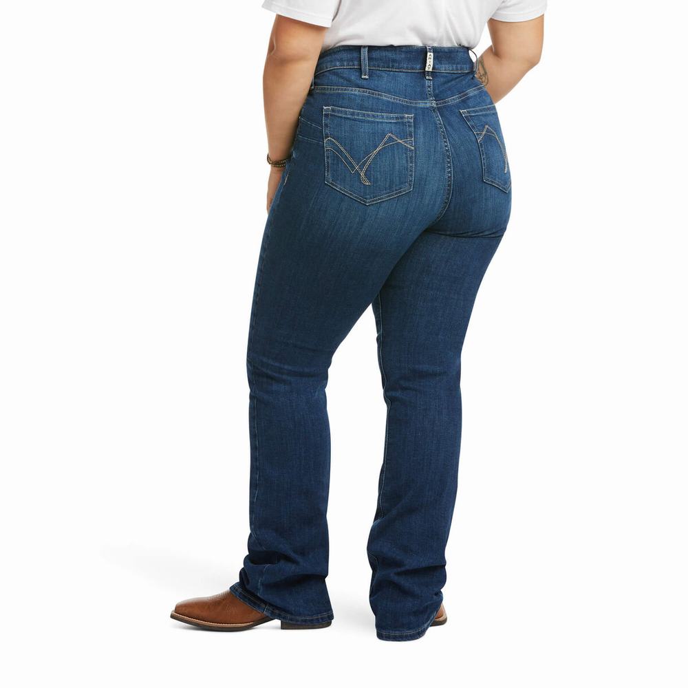 Ariat R.E.A.L. Perfect Rise Abby Straight Jeans Dam Olika Färger | 546-WPMSVX