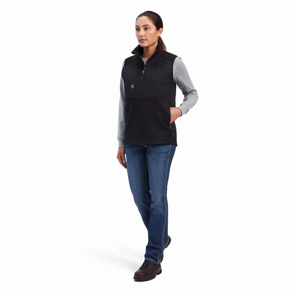 Ariat Rebar Cloud 9 Vests Dam Svarta | 180-PSTCYL