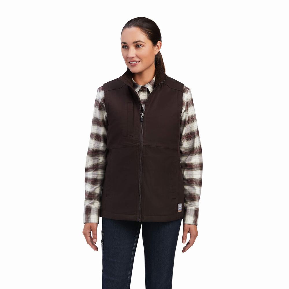 Ariat Rebar DuraCanvas Insulated Vests Dam Olika Färger | 829-KVISEC