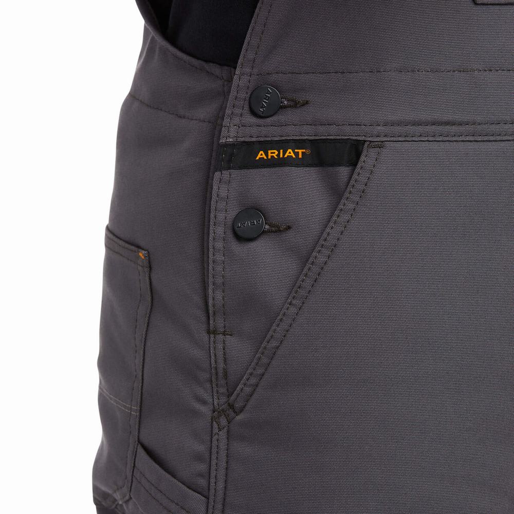 Ariat Rebar DuraCanvas Stretch Insulated Byxor Herr Grå | 082-JQNVGC