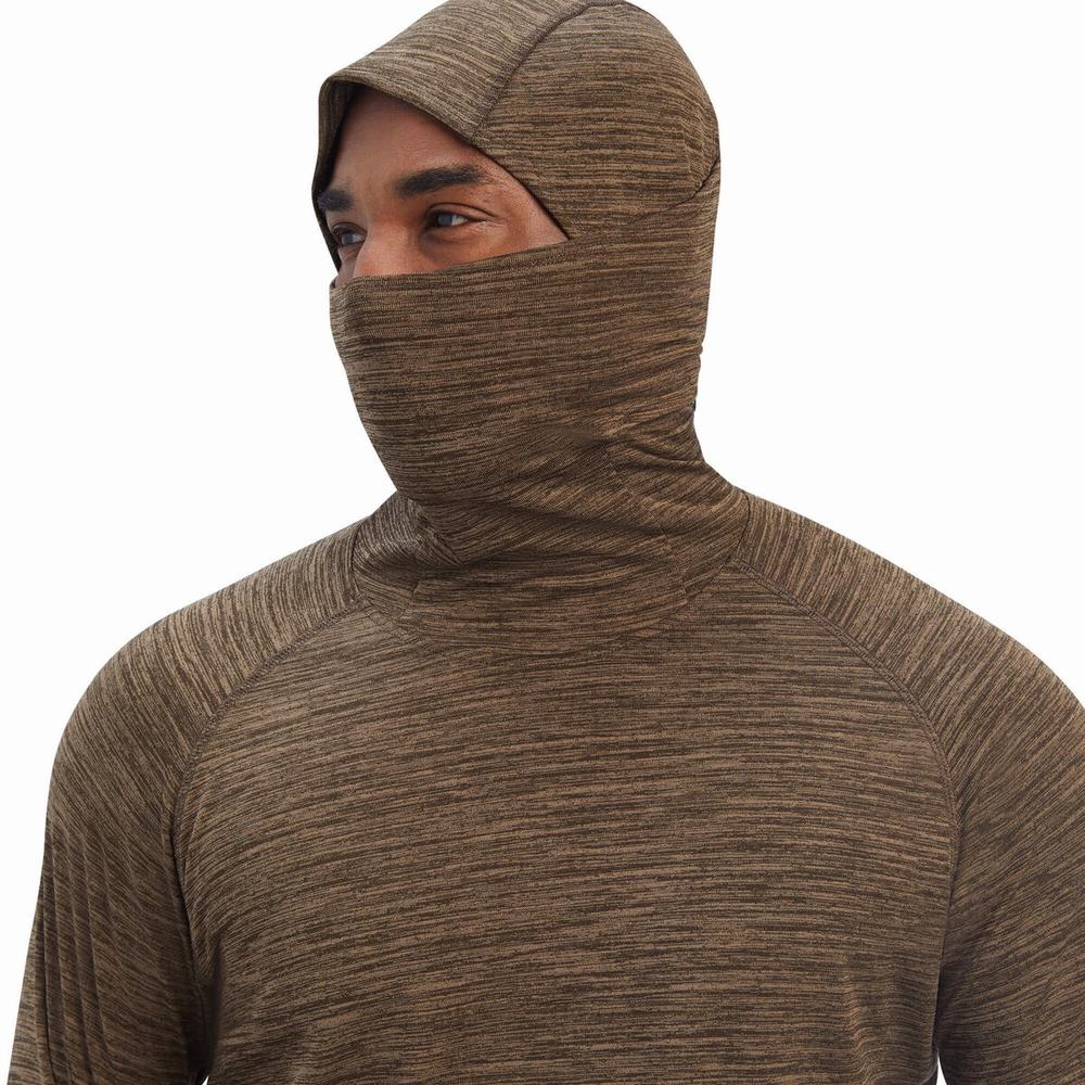 Ariat Rebar Gridwork Balaclava Piketröja Herr Olika Färger | 932-JISZUH