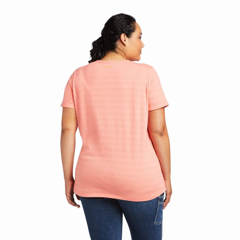 Ariat Rebar Henley Blast Dam Olika Färger | 543-VCXOFJ