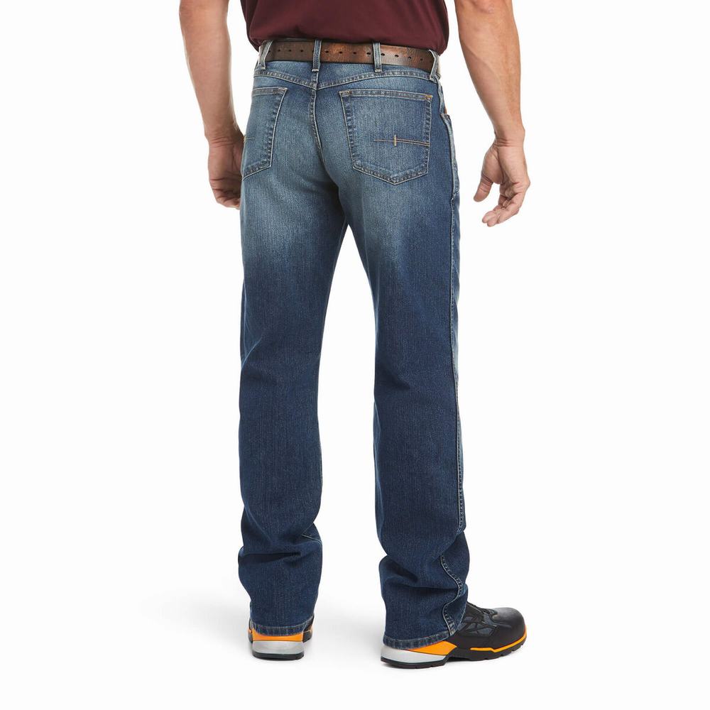 Ariat Rebar M3 Loose DuraStretch Basic Straight Jeans Herr Olika Färger | 632-NMLEXT