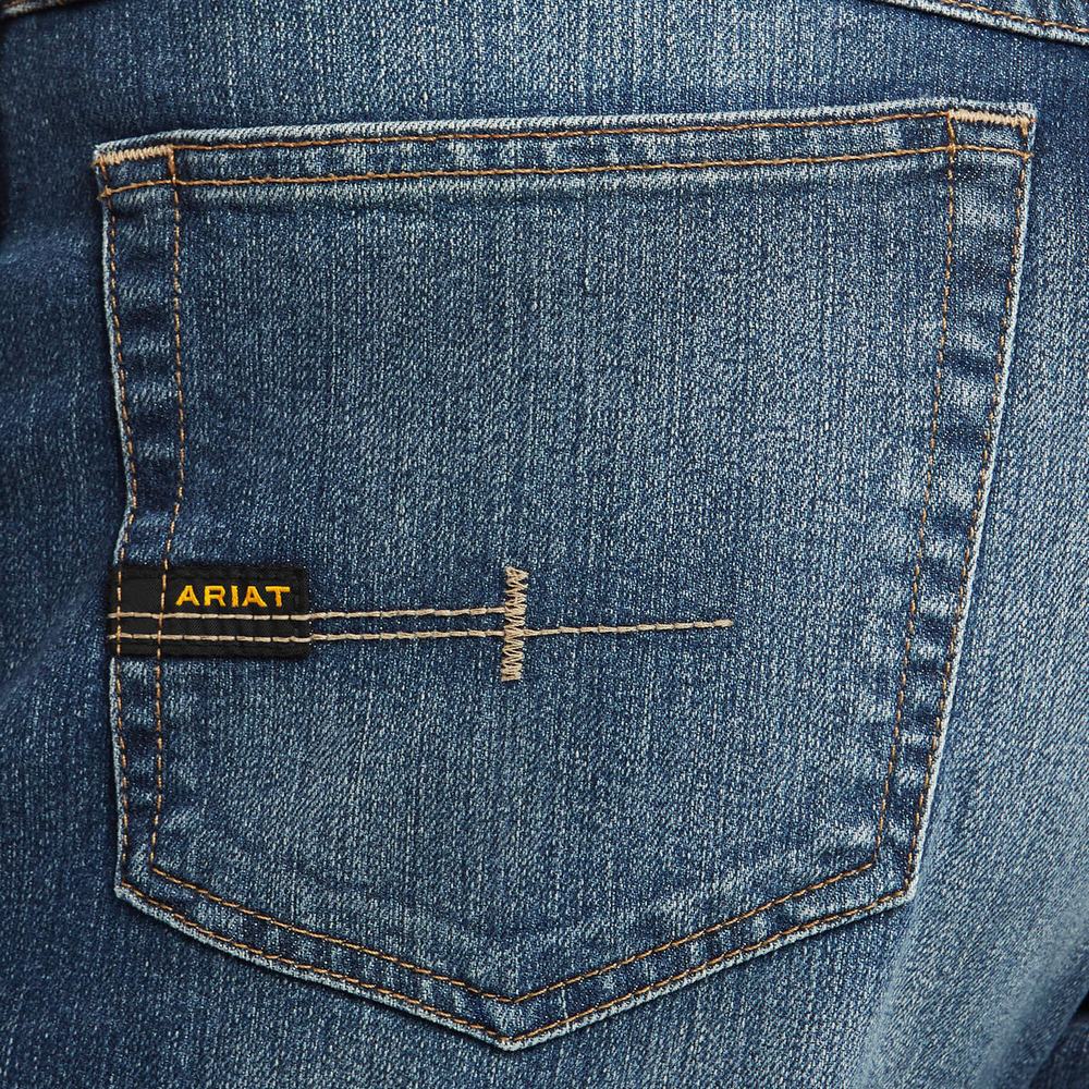 Ariat Rebar M3 Loose DuraStretch Basic Straight Jeans Herr Olika Färger | 632-NMLEXT