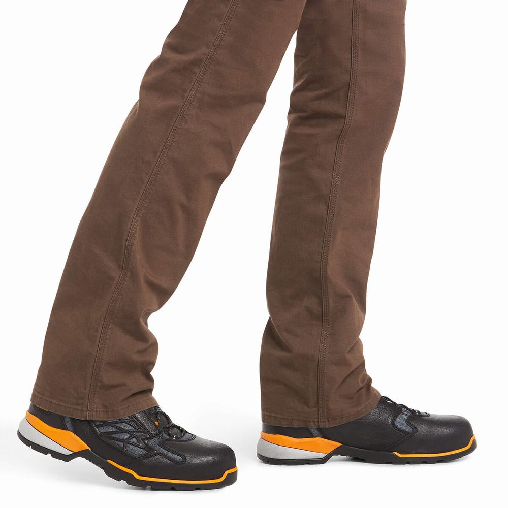 Ariat Rebar M4 Low Rise DuraStretch Made Tough Byxor Herr Olika Färger | 012-ZAGCTH