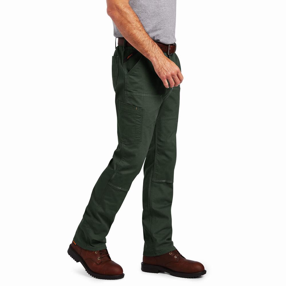 Ariat Rebar M4 Low Rise DuraStretch Made Tough Double Front Byxor Herr Olika Färger | 026-FODYHQ