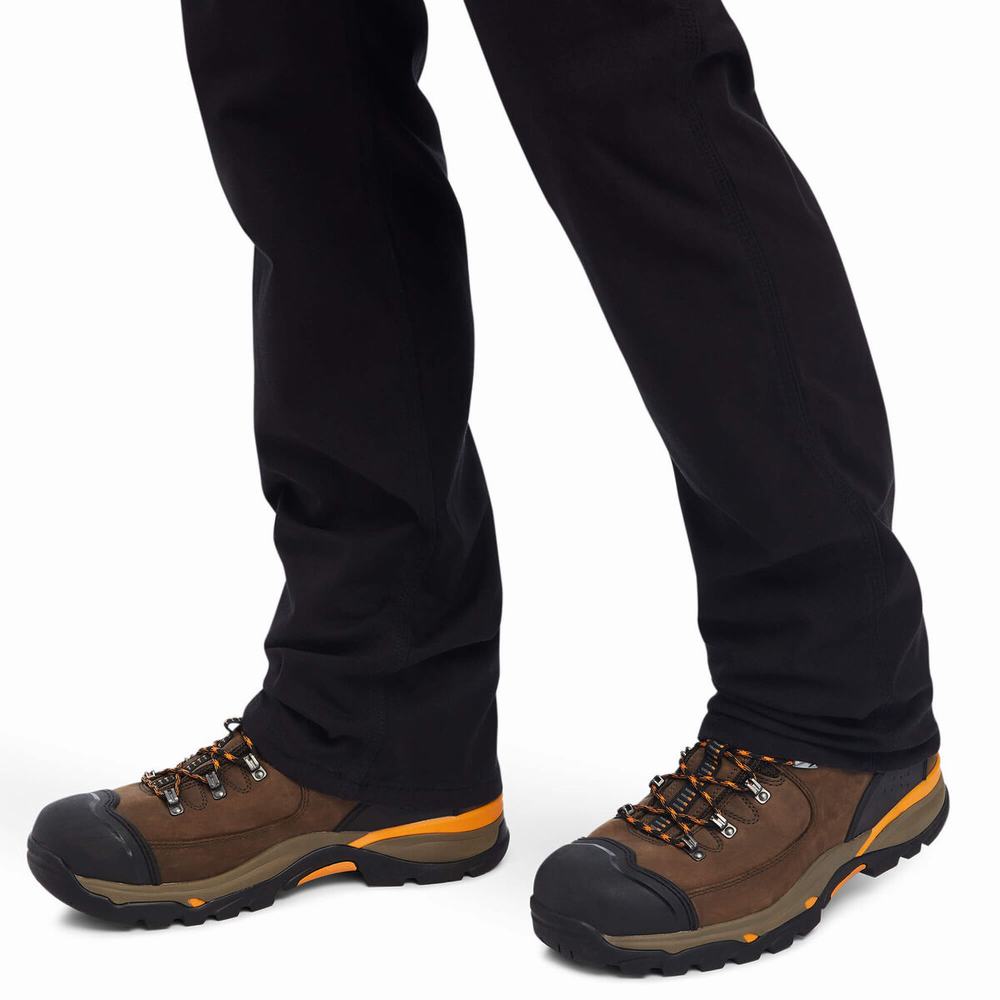 Ariat Rebar M4 Low Rise DuraStretch Made Tough Byxor Herr Svarta | 598-DUVYBK