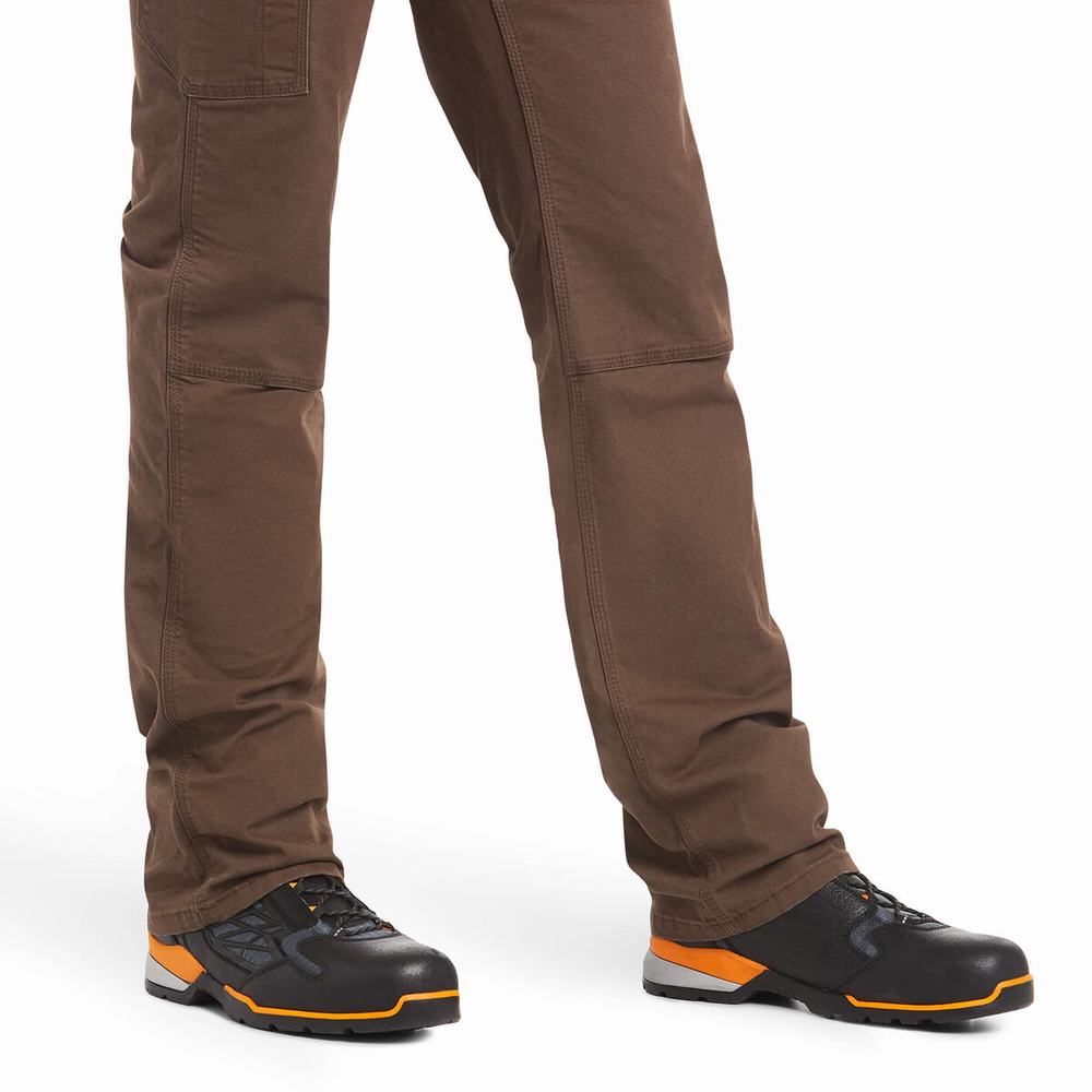 Ariat Rebar M4 Low Rise DuraStretch Made Tough Double Front Byxor Herr Olika Färger | 719-AXHZSB