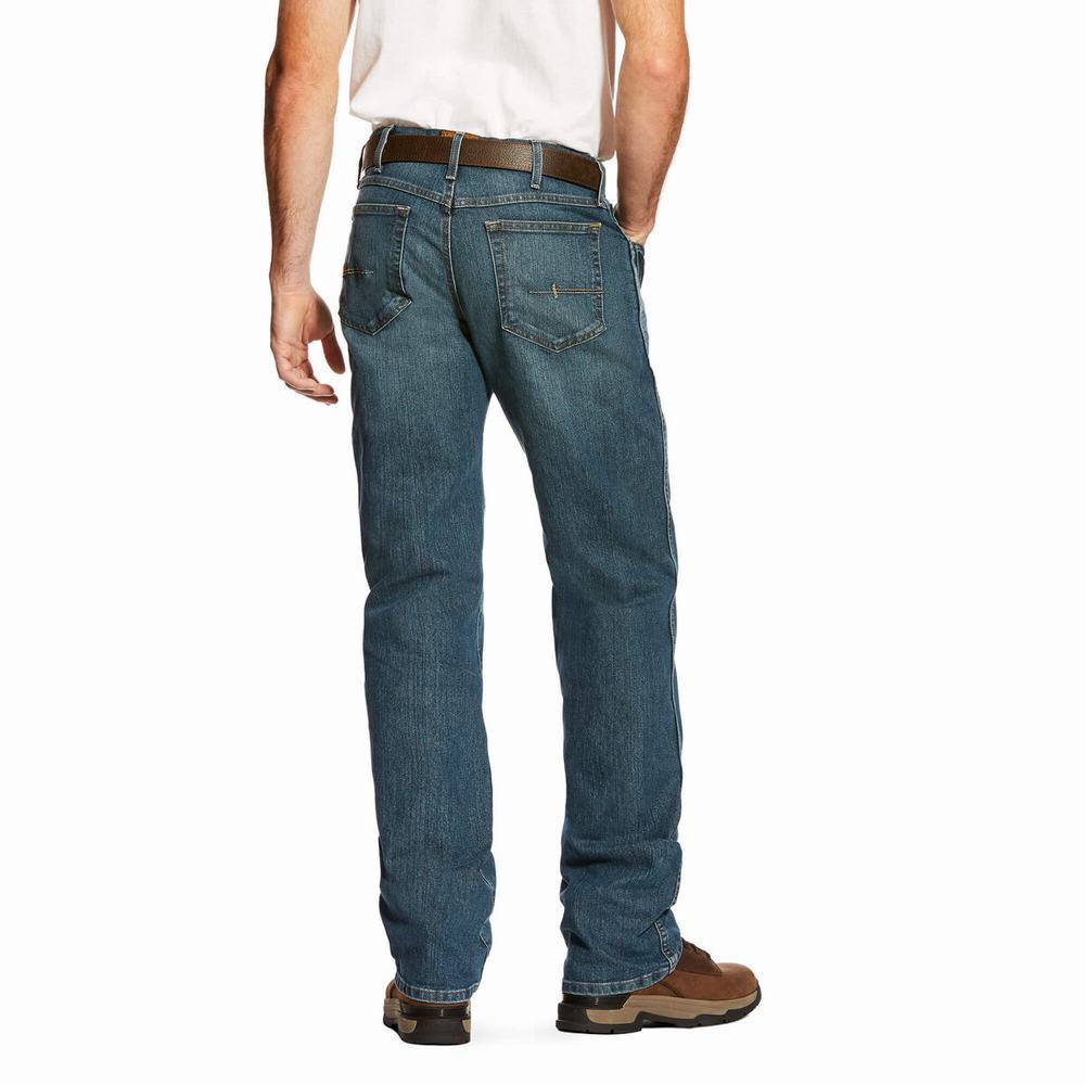 Ariat Rebar M4 Relaxed DuraStretch Basic Cut Skinny Jeans Herr Olika Färger | 034-XHADMB