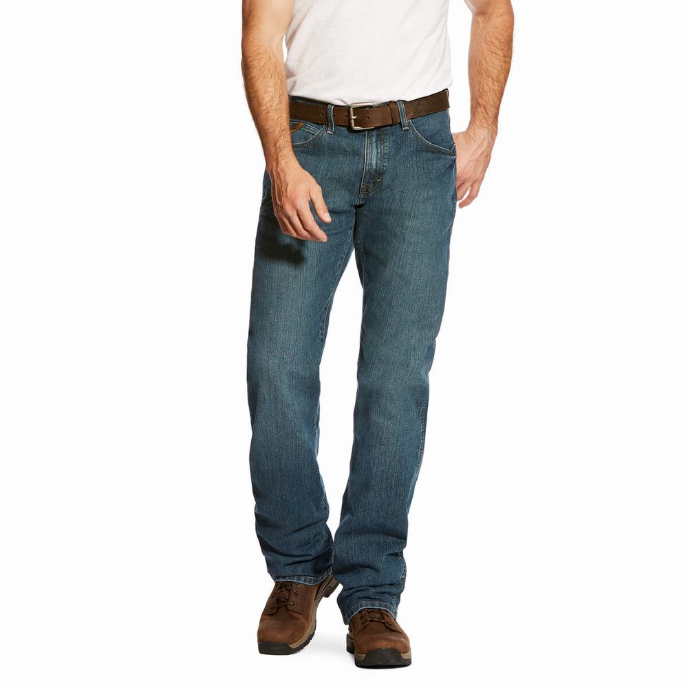 Ariat Rebar M4 Relaxed DuraStretch Basic Cut Skinny Jeans Herr Olika Färger | 034-XHADMB