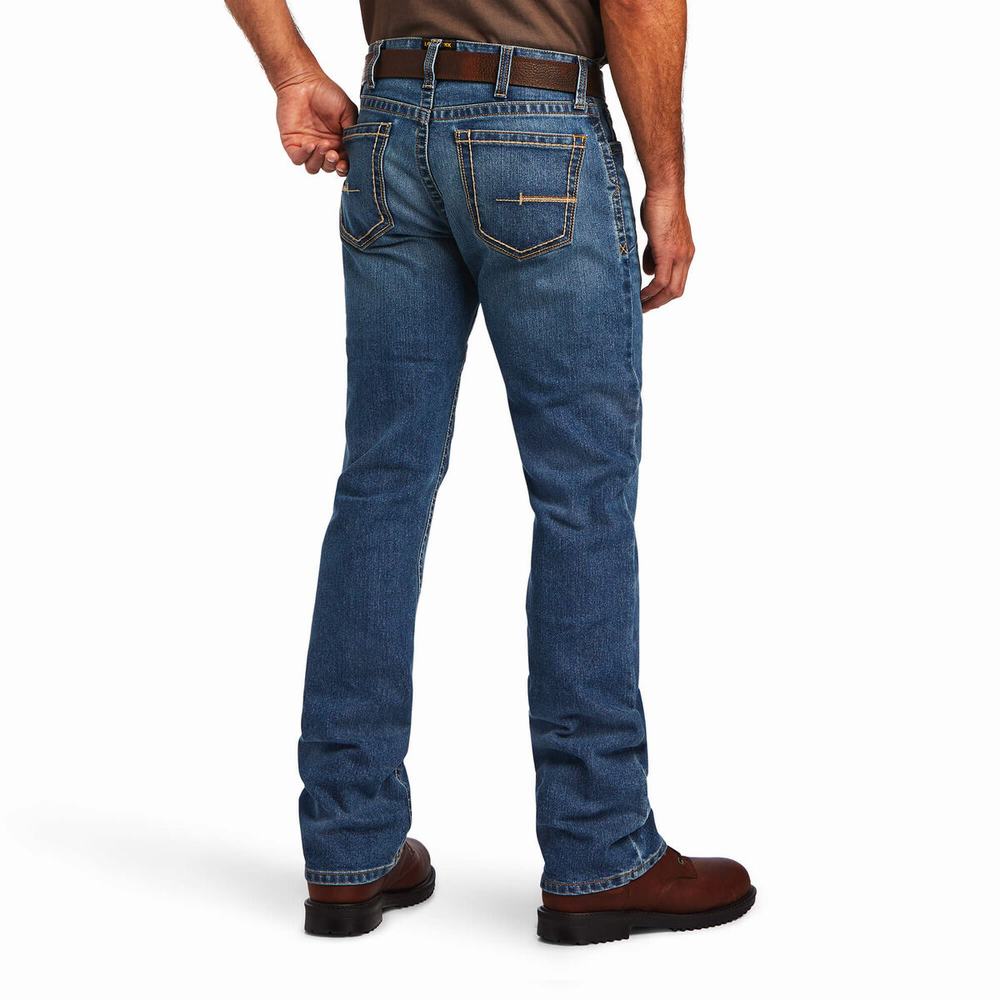 Ariat Rebar M7 DuraStretch Edge Straight Jeans Herr Olika Färger | 493-YFTILC