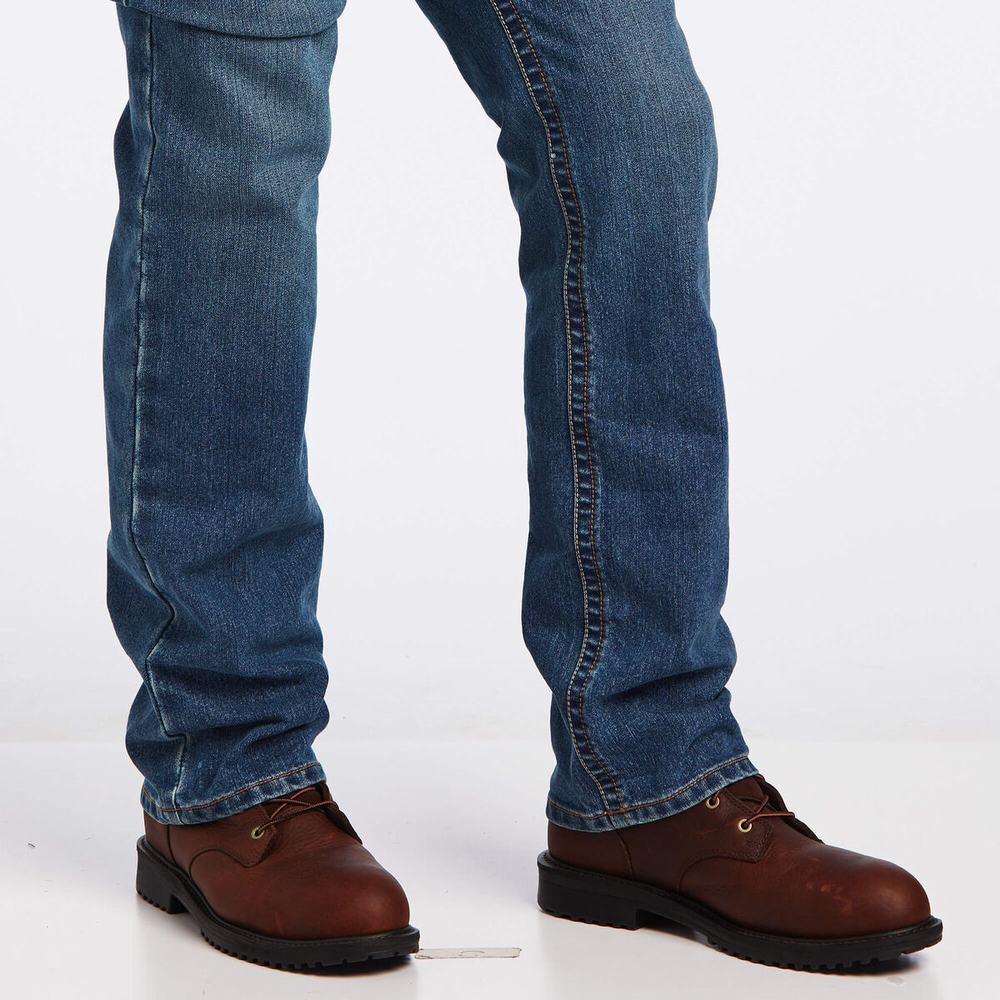 Ariat Rebar M7 DuraStretch Edge Straight Jeans Herr Olika Färger | 493-YFTILC