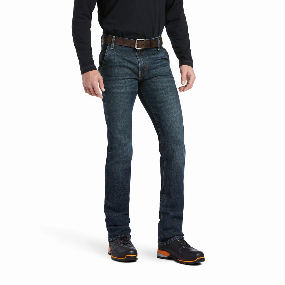 Ariat Rebar M7 Slim DuraStretch Workhorse Leg Skinny Jeans Herr Olika Färger | 918-CSTQGI