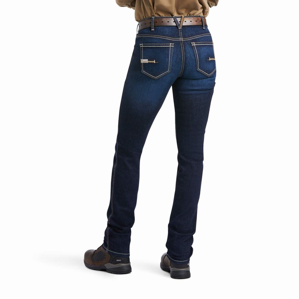 Ariat Rebar Perfect Rise Flex Riveter Skinny Jeans Dam Olika Färger | 807-JMDHVC