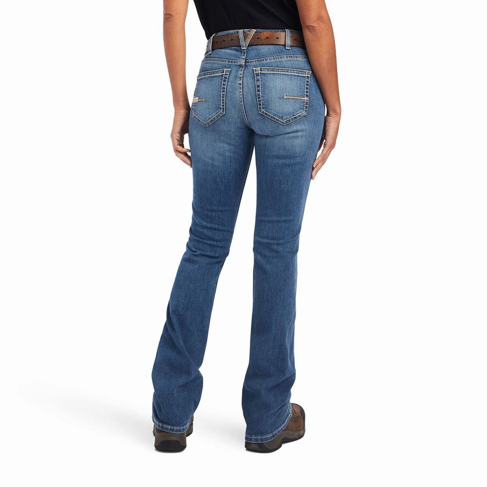 Ariat Rebar Riveter Cut Straight Jeans Dam Olika Färger | 453-CSDJFG