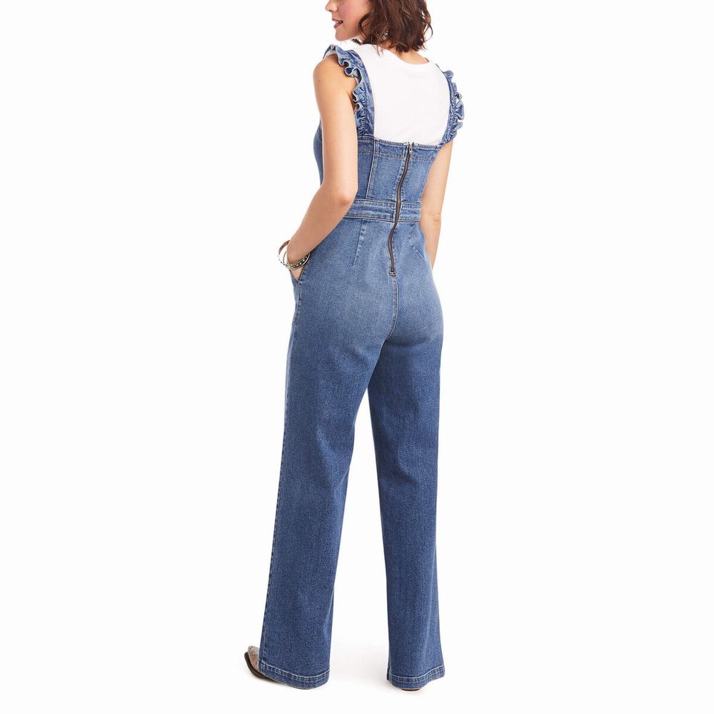 Ariat Ruffle Overall Klänning Dam Olika Färger | 894-CZNITD