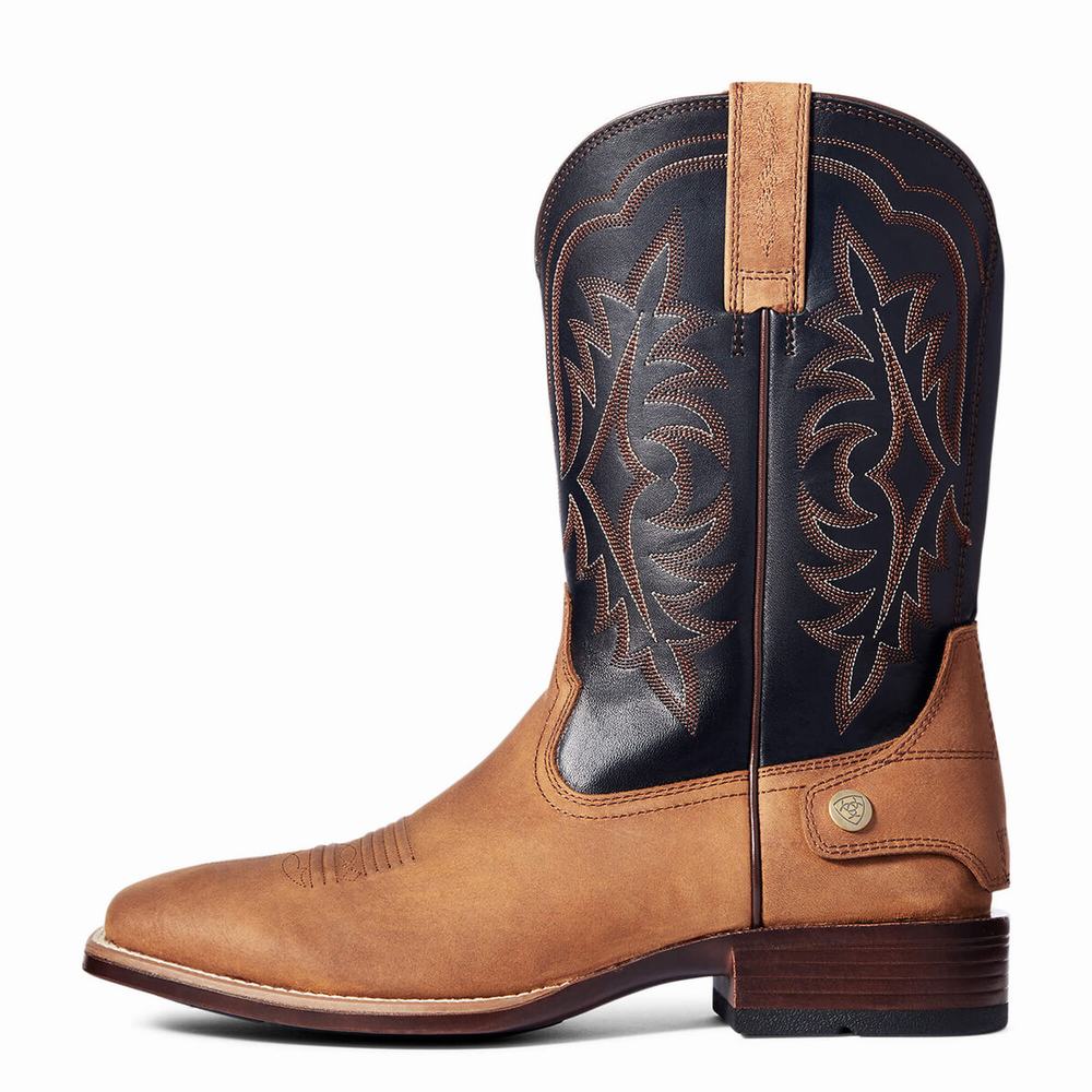 Ariat Ryden Ultra EZ Zip Western Stövlar Herr Bruna | 176-OCUPNV