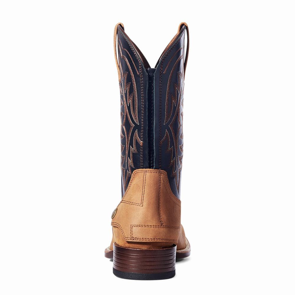 Ariat Ryden Ultra EZ Zip Western Stövlar Herr Bruna | 176-OCUPNV