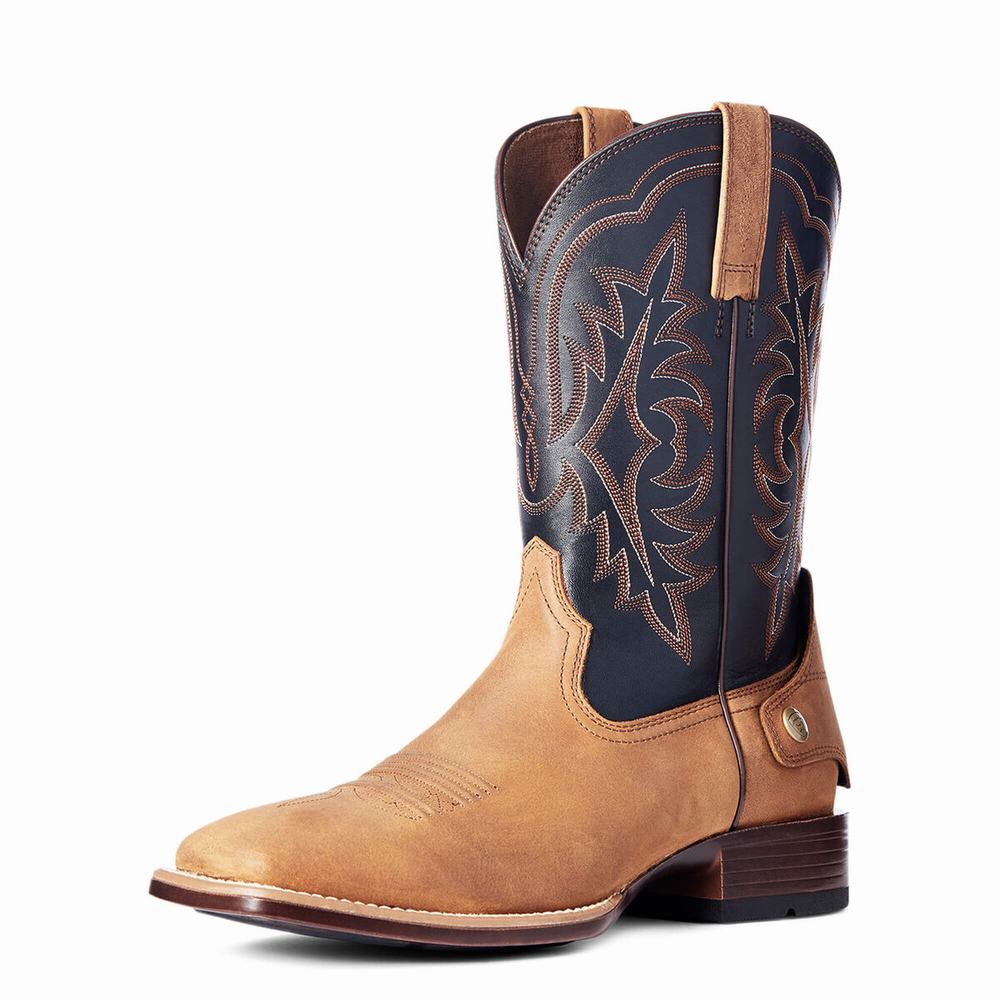 Ariat Ryden Ultra EZ Zip Western Stövlar Herr Bruna | 176-OCUPNV