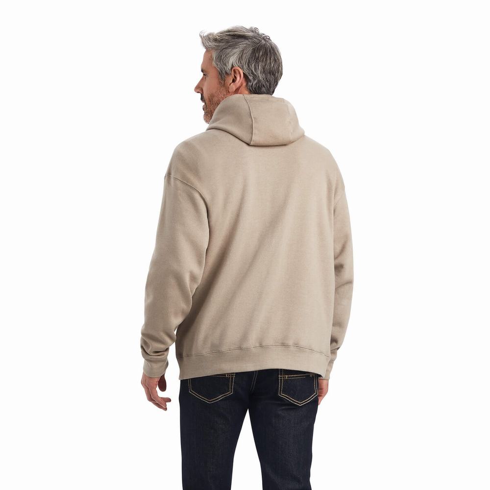 Ariat Serape Block Hoodie Herr Olika Färger | 730-LVDOFE