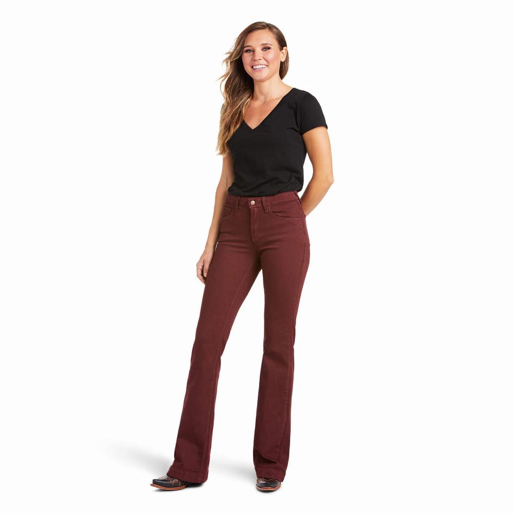 Ariat Slim Ella Skinny Jeans Dam Rosa | 672-IVTECH