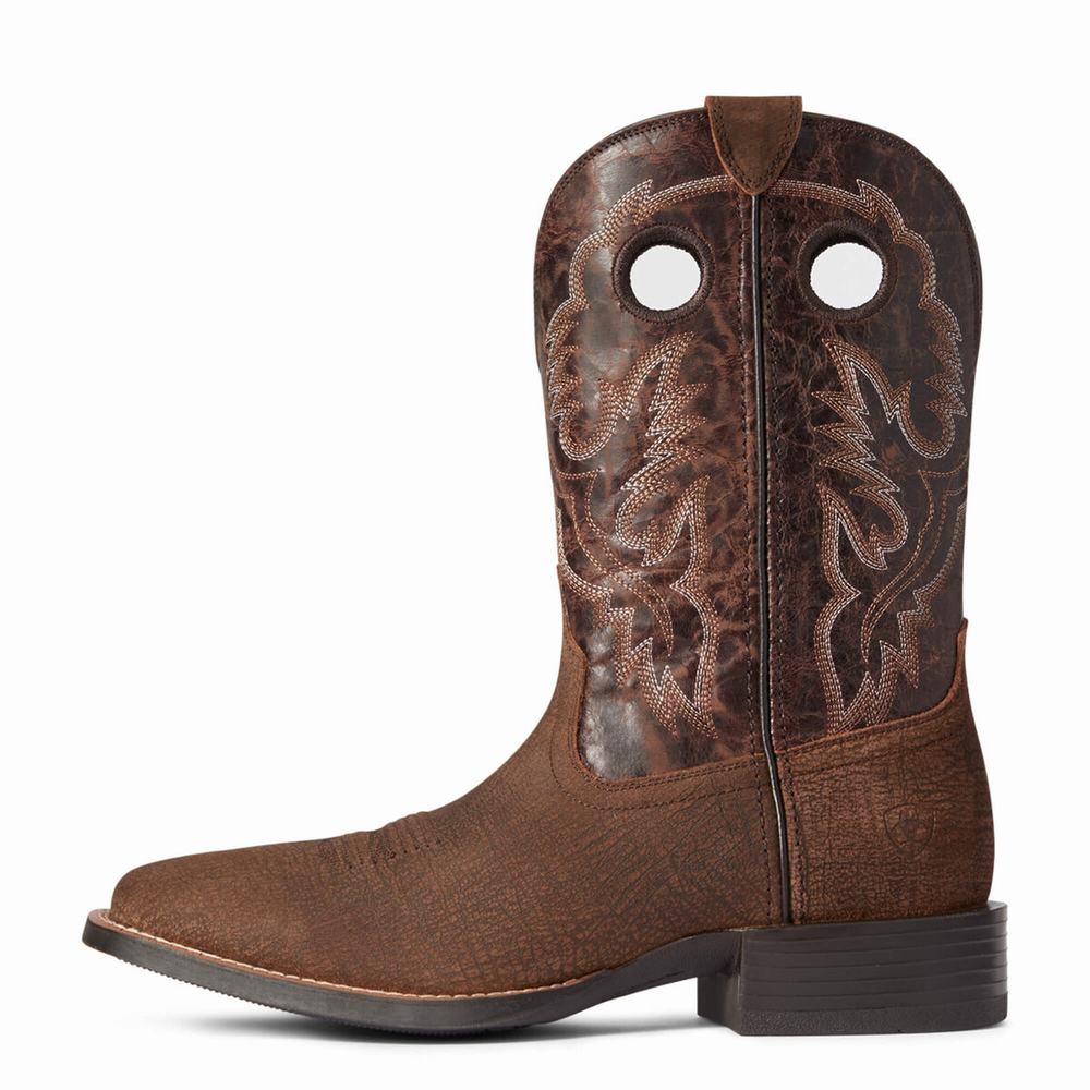 Ariat Sport Buckout Western Stövlar Herr Olika Färger | 593-KVLNIY