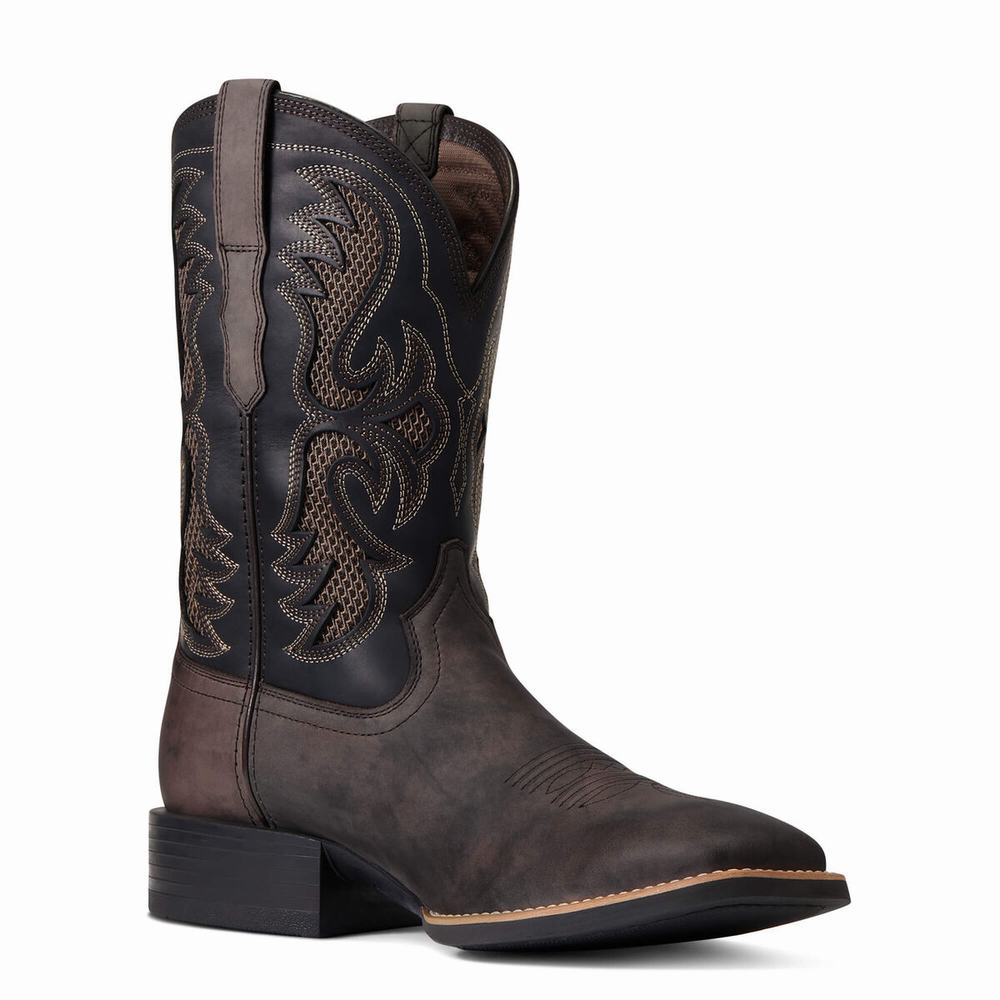 Ariat Sport Fresco VentTEK Western Stövlar Herr Bruna | 273-RJUFBA