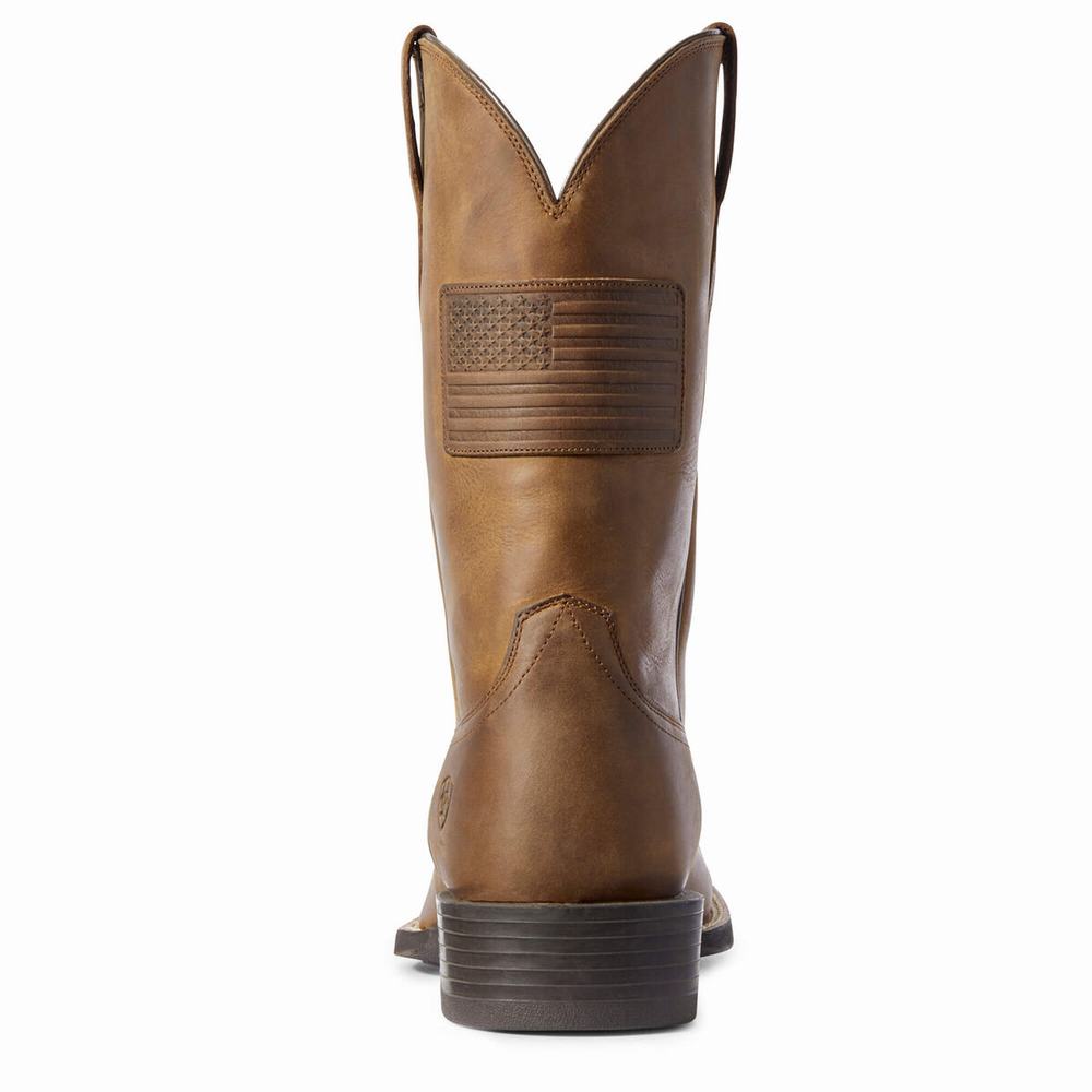 Ariat Sport Patriot II Western Stövlar Herr Bruna | 401-CYIZNH