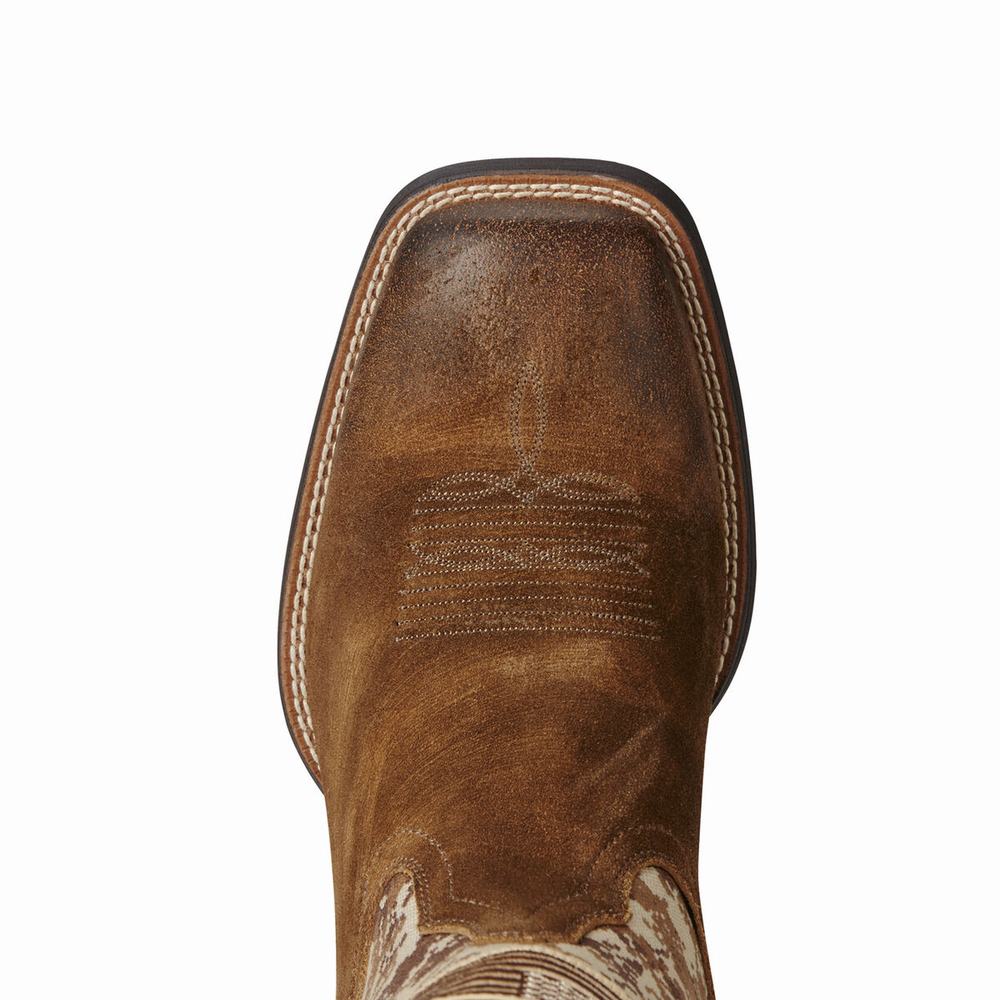 Ariat Sport Patriot Western Stövlar Herr Beige | 456-JIHGNM