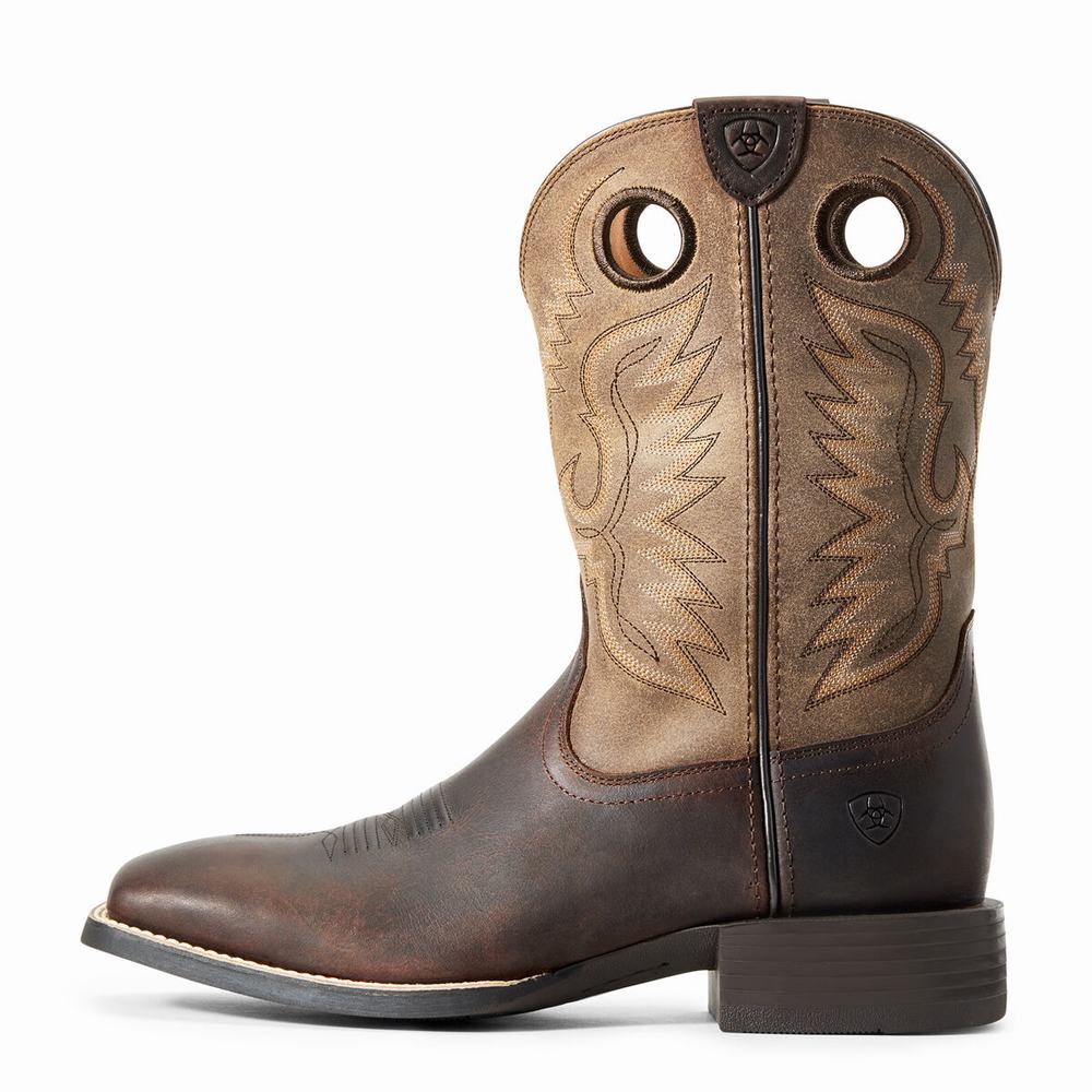 Ariat Sport Ranger Western Stövlar Herr Bruna Bruna | 607-DLXKVF