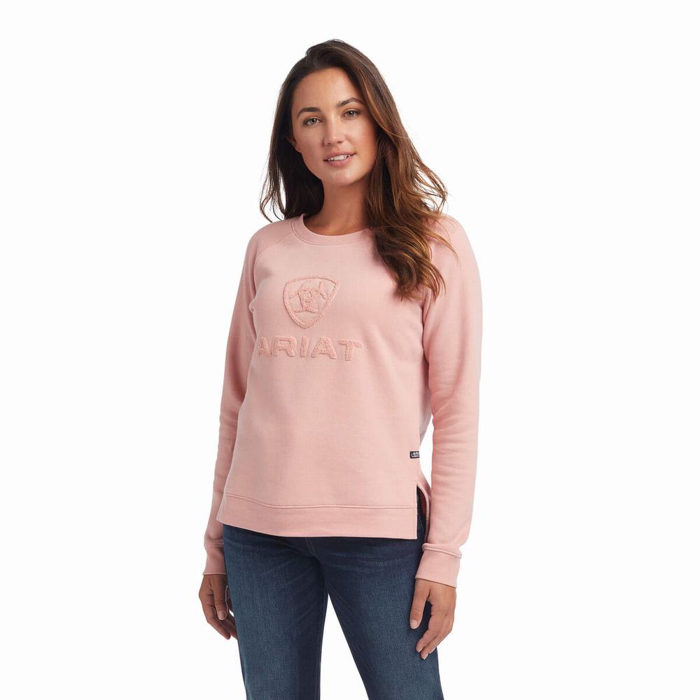 Ariat Torrey Hoodie Dam Rosa | 596-VGHAXT