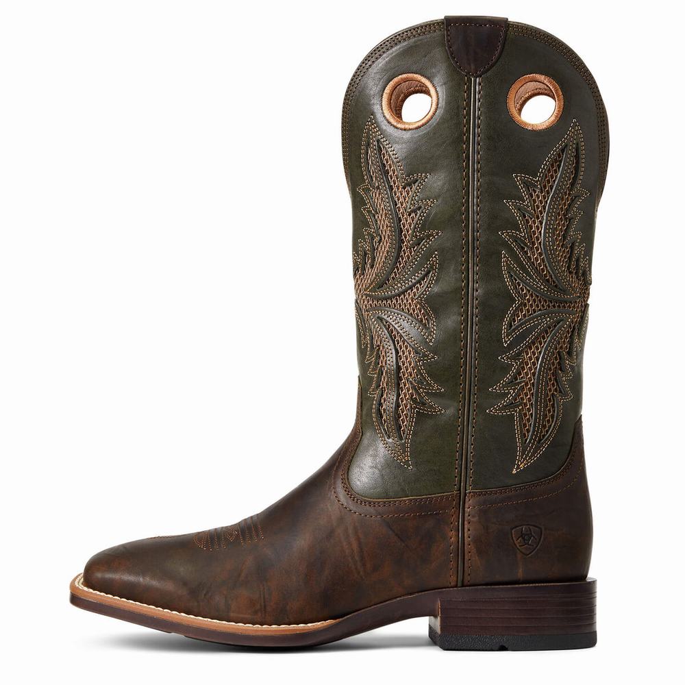 Ariat Toughy VentTek 360 Western Stövlar Herr Bruna | 185-TQWBHM