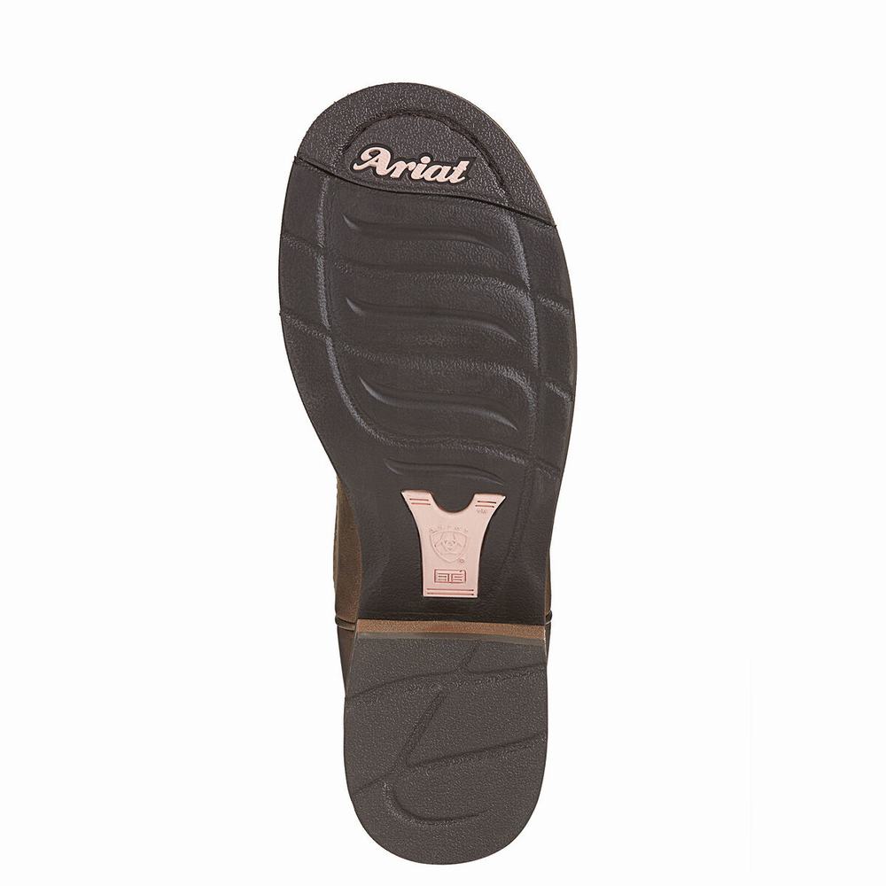 Ariat Unbridled Roper Western Stövlar Dam Bruna | 268-YIMRZQ