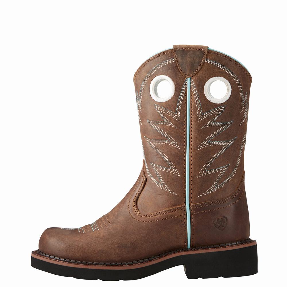 Ariat Western Stövlar Barn Bruna | 856-RMOFVI