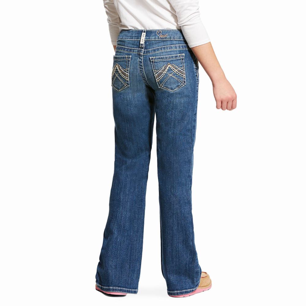 Ariat Whipstitch Cut Skinny Jeans Barn Olika Färger | 783-XOLJRD