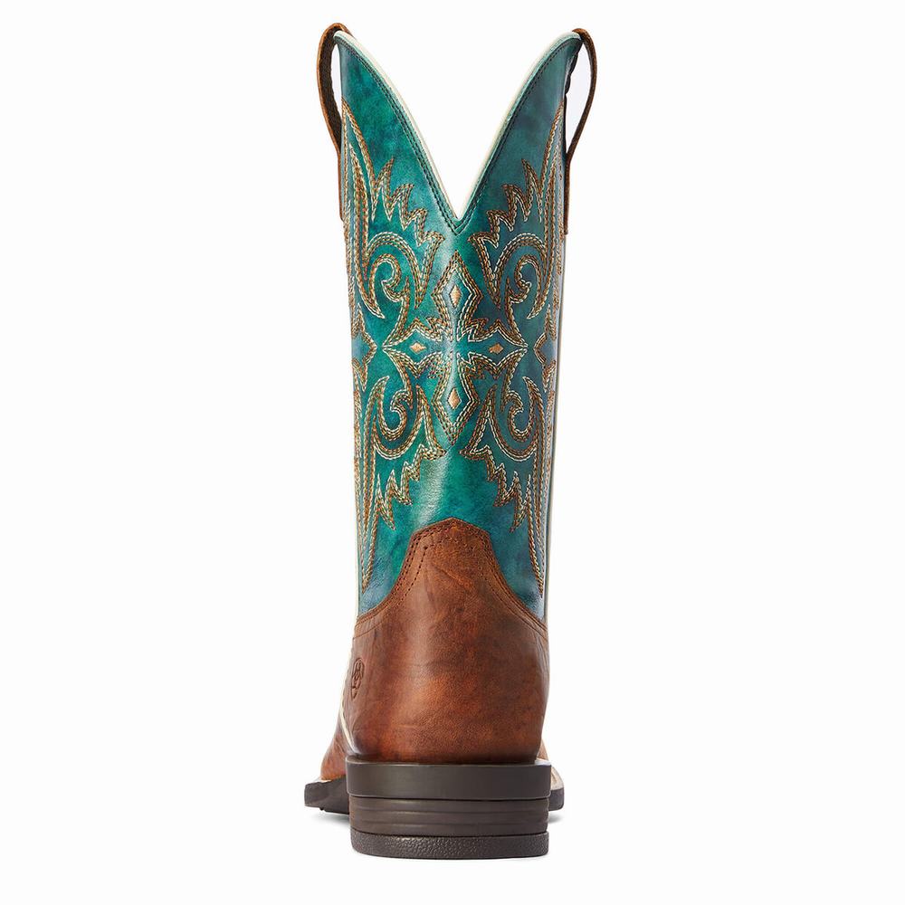 Ariat Wild Thang Western Stövlar Herr Bruna | 691-GHMFLA