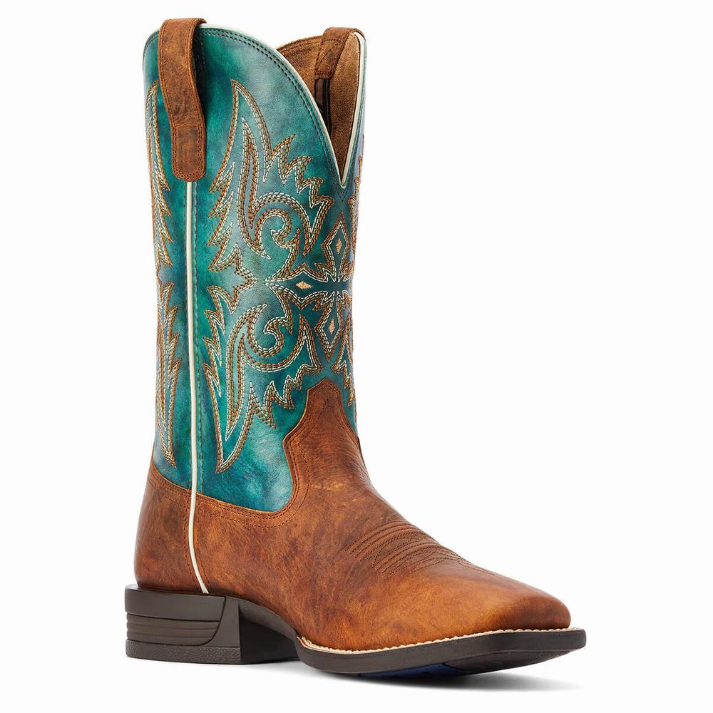 Ariat Wild Thang Western Stövlar Herr Bruna | 691-GHMFLA