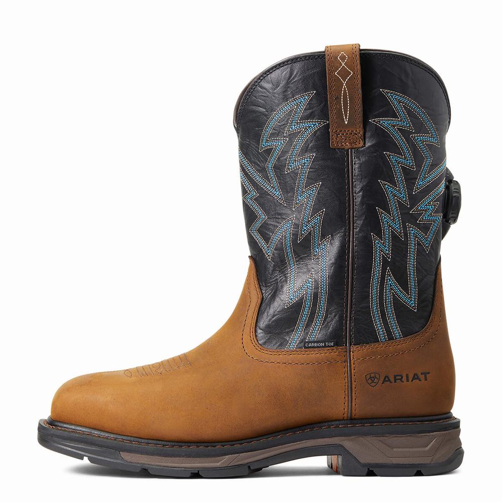 Ariat WorkHog XT BOA Carbon Tå Arbetskängor Herr Olika Färger | 694-HOVJQM